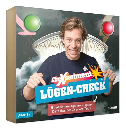 FRANZIS 67258 - CheXperiment - Lügen Check - Baue zusammen mit Checker Tobi deinen eigenen Lügendetektor! von Franzis