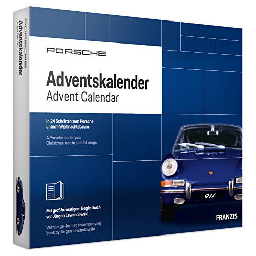 FRANZIS Porsche Adventskalender 2019 | In 24 Schritten zum Porsche unterm Weihnachtsbaum | Neue überarbeitete Edition 2019 | Ab 14 Jahren von Franzis