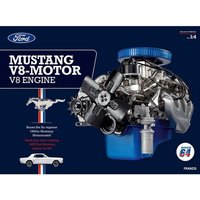 FRANZIS Verlag Ford-Mustang-Motor Typ 289 K-code-V8 67501 Bausatz ab 14 Jahre Box von Franzis