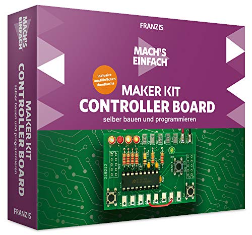 FRANZIS 67099 - Mach's einfach - Maker Kit Controller Board, empfohlen ab 14 Jahren von Franzis
