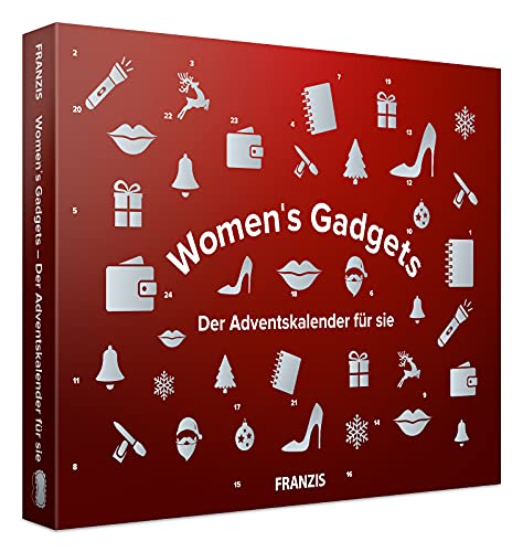 FRANZIS 67255 - Women's Gadgets - Der Adventskalender für sie 2021, 24 Überraschungen, die Frauenherzen höher schlagen lassen von Franzis