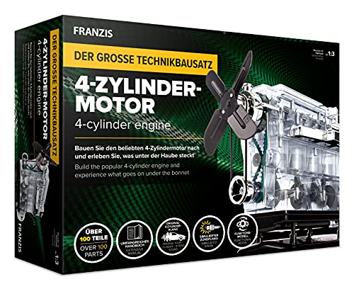 Franzis 4-Zylinder-Motor-Kit von Franzis