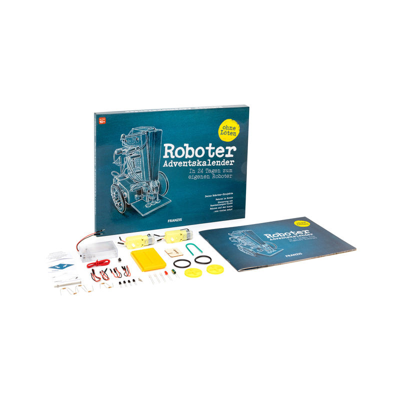 Roboter-Adventskalender von Franzis Verlag