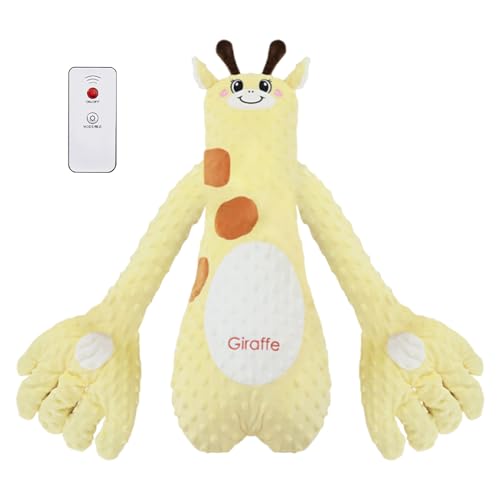 Baby Sleep Aid, Kid Startle Soother, Skin-Friendly Comfort Plush, Rhythmic Patting Motion, Sleep Toy for Bedtime Routine, Travel, Naps, Daytime Rest, Crib Use, Polyester, 24.41x9.84x5.91 Inches von Fravsiu