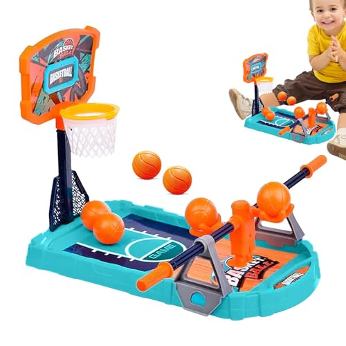 Basketballspiele auf dem Tisch | Basketballspiel | Basketball-Spiel | Basketball-Brettspiel mit realistischem Terrain-Design, einfache Installation und 4 Basketballspiele auf dem Tisch | Basketballspiel | Basketball-Spiel | Basketball-Brettspiel mit realistischem Terrain-Design, einfache Installation und 4 von Fravsiu