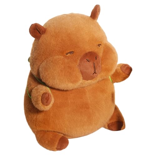 Capybara Plüschtier, Capybara Plüschtier, Desktop Dekoration Plüschtier, Cute Capybara Plüsch für Home Sofa Dekoration, Weiches Capybara Plüschtier von Fravsiu