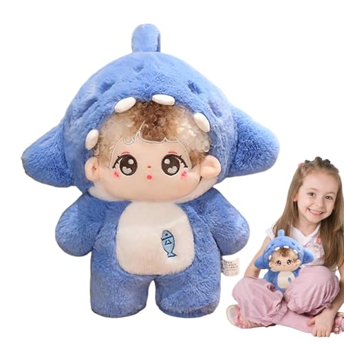 Cartoon-Plüschpuppe, weich gefüllte Puppe, Mädchen, Plüschspielzeug für Kinder, niedliche Cartoon-Plüschpuppe, Mädchen, weich gefüllt, Tierspielzeug, 24 cm, weich gepolstert, Cartoon-Mädchenpuppe, für Cartoon-Plüschpuppe, weich gefüllte Puppe, Mädchen, Plüschspielzeug für Kinder, niedliche Cartoon-Plüschpuppe, Mädchen, weich gefüllt, Tierspielzeug, 24 cm, weich gepolstert, Cartoon-Mädchenpuppe, für von Fravsiu