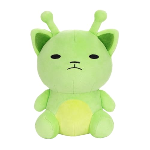 Cartoon Plush, Alien Doll, Ultra-Soft Green Design Ignites Playful Charm, Craftsmanship Exclusive Soothing Comfort, Stuffed Toy for Families, Friends, Children von Fravsiu