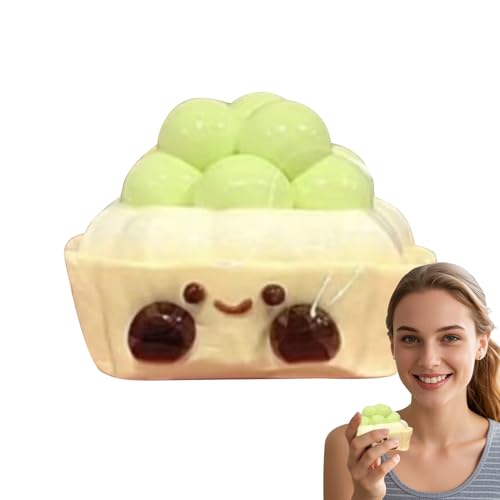 Cat Paw Squeeze Toy, Sensory Stress Relief, weiches Zementmaterial, Anti-Stress-Textur für Klassenzimmer, Arbeitsplatzreduzierung, Sammlerstück, Geschenk, 4,37 Zoll von Fravsiu