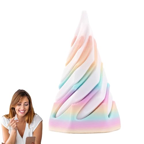 Cone Toy, Fidget Toy, 3D Printed Illusion Skulptur Sparks Mesmerizing Motion, vibrierendes Design, erhöht beruhigende Spannung, Geschenk Spielzeug für Kinder und Erwachsene, Dekoration, 4,9 cm von Fravsiu