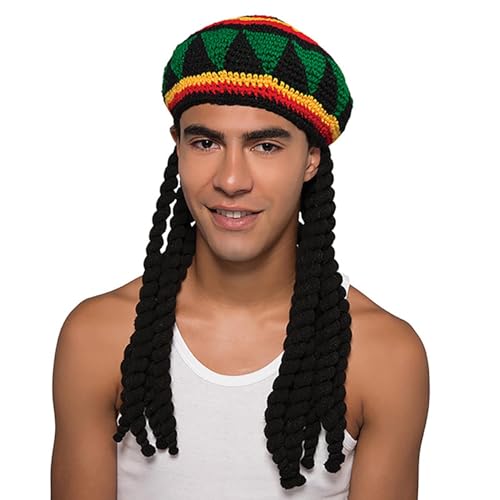 Dreadlock Hut Für Frauen - Perücke Dreads Lustige Hut - Party Festliche Mütze Perücke Für Theater Karneval Cosplay Halloween Konzert Dreadlock Hut Für Frauen - Perücke Dreads Lustige Hut - Party Festliche Mütze Perücke Für Theater Karneval Cosplay Halloween Konzert von Fravsiu