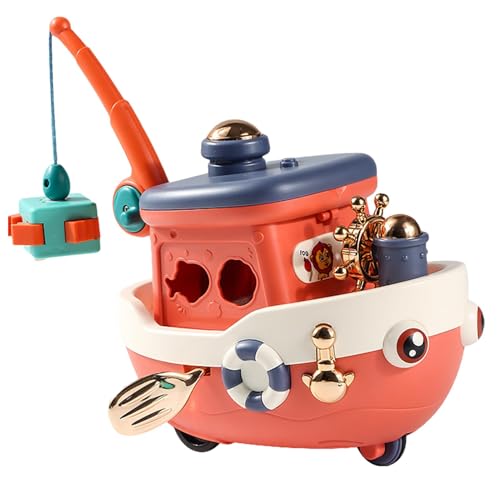 Elektrisches Boot, Musical Sound Toy, Lights Sounds Ship, Developmental Music Toy, Best Electric Boat Toys Musical Sound Ship Toy for Educational Play and for Kids 17,5 x 17,5 x 16 cm/6,89 x 6,89 x Elektrisches Boot, Musical Sound Toy, Lights Sounds Ship, Developmental Music Toy, Best Electric Boat Toys Musical Sound Ship Toy for Educational Play and for Kids 17,5 x 17,5 x 16 cm/6,89 x 6,89 x von Fravsiu