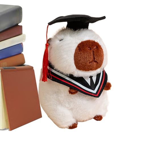 Fravsiu Capybara Plush, Animal Pillow, Capybara Doll Graduation, Stuffed, Girls, Students, Celebration, Display, Shelf Decor, Keepsake Plaything, 9.84x7.87x5.91 Inches Fravsiu Capybara Plush, Animal Pillow, Capybara Doll Graduation, Stuffed, Girls, Students, Celebration, Display, Shelf Decor, Keepsake Plaything, 9.84x7.87x5.91 Inches von Fravsiu