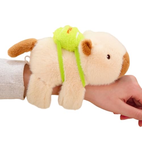 Fravsiu Capybara Plush Wristband, Soft Toy Slap Bracelet, Cute Animal Wrap Accessory, Comfortable Wearable Plush Band, Adorable Fun Gift for Kids Girls Boys Adults, 4.72 Inches Fravsiu Capybara Plush Wristband, Soft Toy Slap Bracelet, Cute Animal Wrap Accessory, Comfortable Wearable Plush Band, Adorable Fun Gift for Kids Girls Boys Adults, 4.72 Inches von Fravsiu