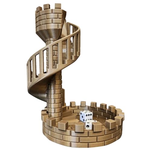 Fravsiu Dice Tower Board Game, Ancient Roman Castle Theme, Decorative Cubes Rolling Spire, Desktop Display Piece, Ideal for Tabletop Games, RPG Lessons, and Match Room Decor Fravsiu Dice Tower Board Game, Ancient Roman Castle Theme, Decorative Cubes Rolling Spire, Desktop Display Piece, Ideal for Tabletop Games, RPG Lessons, and Match Room Decor von Fravsiu