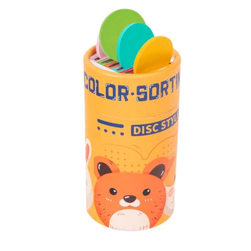 Fravsiu Farbsortierspielzeug, Holzsortierspielzeug, Farbsortierung, tragbares Sortierspielzeug für Kinder, Lernspiel für Farberkennung und Matching Fravsiu Farbsortierspielzeug, Holzsortierspielzeug, Farbsortierung, tragbares Sortierspielzeug für Kinder, Lernspiel für Farberkennung und Matching von Fravsiu