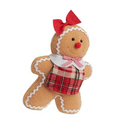 Fravsiu Gewürz-Mann, Weihnachtsgewürz, Plüschspielzeug aus Cartoon-Gewürz, weiches Weihnachts-Plüschspielzeug, saisonale Dekoration, 30,6 cm, für Tisch, Kamin, Fravsiu Gewürz-Mann, Weihnachtsgewürz, Plüschspielzeug aus Cartoon-Gewürz, weiches Weihnachts-Plüschspielzeug, saisonale Dekoration, 30,6 cm, für Tisch, Kamin, von Fravsiu