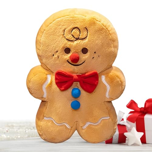 Fravsiu Gingerbread Plüschtier, Weihnachten Stuffed Animal, Cute Gingerbread Doll, Gingerbread Christmas Decor, Gingerbread Plush Toy Cute Gingerbread Stuffed Animal for Kids 45 cm/18 Zoll Fravsiu Gingerbread Plüschtier, Weihnachten Stuffed Animal, Cute Gingerbread Doll, Gingerbread Christmas Decor, Gingerbread Plush Toy Cute Gingerbread Stuffed Animal for Kids 45 cm/18 Zoll von Fravsiu