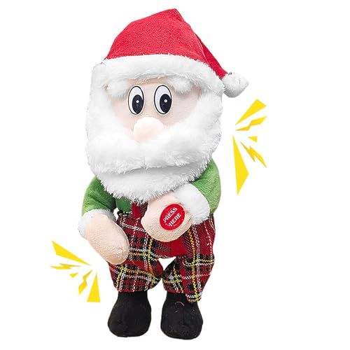 Fravsiu Interaktive Weihnachtspuppe, elektrisches Weihnachts-Spielzeug, That and Dances, perfekt für Feiertage und festliche Spaß, für Kinder und Familie, Weihnachten Cheer Fravsiu Interaktive Weihnachtspuppe, elektrisches Weihnachts-Spielzeug, That and Dances, perfekt für Feiertage und festliche Spaß, für Kinder und Familie, Weihnachten Cheer von Fravsiu
