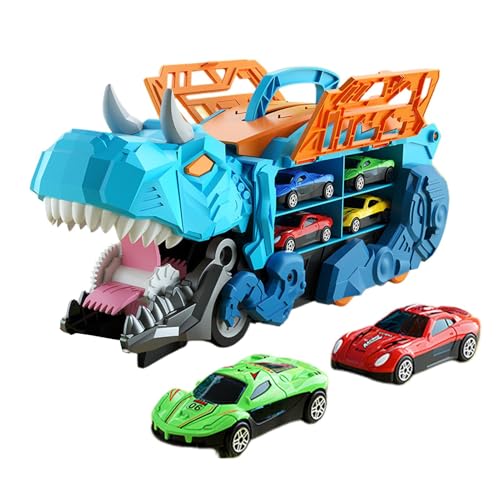 Fravsiu Kids Carrier Vehicle Toys, Dinosaur Toys Car, Transport Carrier Truck, Portable Transport Truck Toy, Double Side Storage and Transport Carrier for Boys and Girls Fravsiu Kids Carrier Vehicle Toys, Dinosaur Toys Car, Transport Carrier Truck, Portable Transport Truck Toy, Double Side Storage and Transport Carrier for Boys and Girls von Fravsiu
