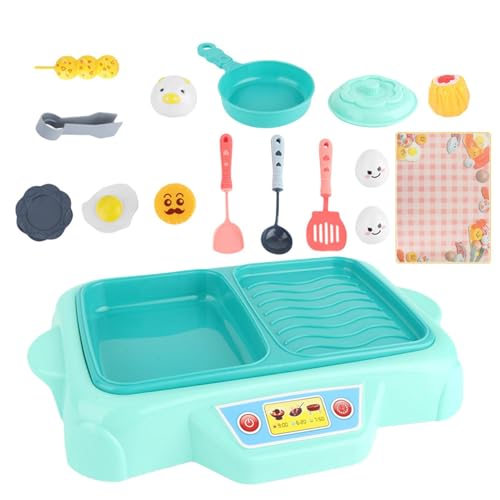 Fravsiu Kids Kitchen Playset, Spielen Essensets für Kids Kitchen | Spielen Sie das Küchenkit vor, um 16-teilige Food-Set & Kochgeschirr zu Spielen | Realistische Spielset Fried Eggs Party bevorzugt Fravsiu Kids Kitchen Playset, Spielen Essensets für Kids Kitchen | Spielen Sie das Küchenkit vor, um 16-teilige Food-Set & Kochgeschirr zu Spielen | Realistische Spielset Fried Eggs Party bevorzugt von Fravsiu