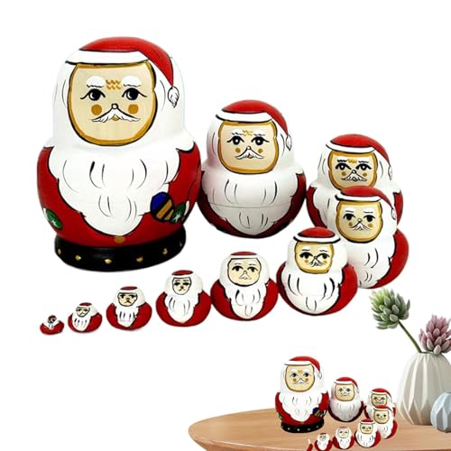 Fravsiu Nesting Dolls, Wooden Stacking Dolls, Educational Learning Toys, Cartoon Stacking Dolls, Fun and Educational Wooden Nesting Dolls for Kids' Learning and Fun Playtime Fravsiu Nesting Dolls, Wooden Stacking Dolls, Educational Learning Toys, Cartoon Stacking Dolls, Fun and Educational Wooden Nesting Dolls for Kids' Learning and Fun Playtime von Fravsiu