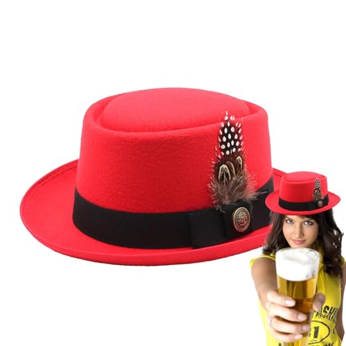 Fravsiu Oktoberfest Kostümhut Oktoberfest Hut Schwarz Oktoberfest Hüte Herren Oktoberfest Outfits Damen Oktoberfest Kostümzubehör mit Federn Embleme für Fravsiu Oktoberfest Kostümhut Oktoberfest Hut Schwarz Oktoberfest Hüte Herren Oktoberfest Outfits Damen Oktoberfest Kostümzubehör mit Federn Embleme für von Fravsiu