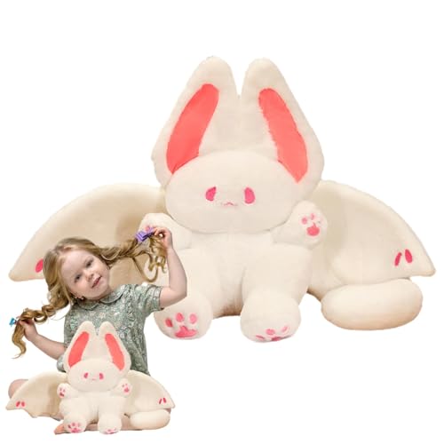 Fravsiu Plüschtier Hase, Fledermaus aus Plüsch | Niedliches Plüschtier aus Fledermaushase – Lustiges Plüschtier aus Hase, Fledermaus, Sofaornament aus Fravsiu Plüschtier Hase, Fledermaus aus Plüsch | Niedliches Plüschtier aus Fledermaushase – Lustiges Plüschtier aus Hase, Fledermaus, Sofaornament aus von Fravsiu