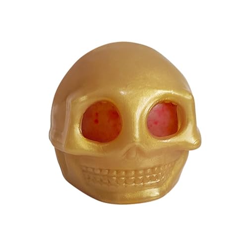 Fravsiu Pop-Out-Augen-Quetschspielzeug, Quetschspielzeug für Halloween | Atemberaubendes Halloween-Schädelspielzeug, weiches und elastisches Halloween-Spielzeug, für Flugzeug, Klassenzimmer, Reisen Fravsiu Pop-Out-Augen-Quetschspielzeug, Quetschspielzeug für Halloween | Atemberaubendes Halloween-Schädelspielzeug, weiches und elastisches Halloween-Spielzeug, für Flugzeug, Klassenzimmer, Reisen von Fravsiu
