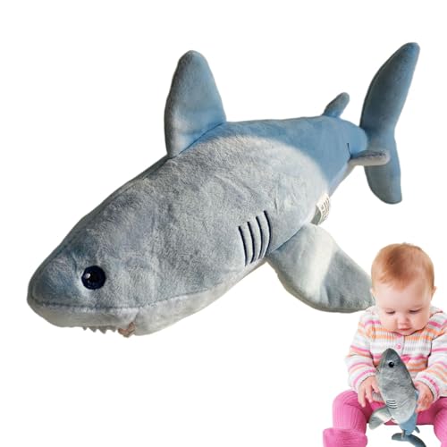 Fravsiu Realistic Shark Doll, 27,9 cm Simulated Whale Shark Plüschtier, weich getuftetes Meerestier Plüschtier für Kinder, und Mädchen, Themed Shark Pillows und Dekoration für Kinder Fravsiu Realistic Shark Doll, 27,9 cm Simulated Whale Shark Plüschtier, weich getuftetes Meerestier Plüschtier für Kinder, und Mädchen, Themed Shark Pillows und Dekoration für Kinder von Fravsiu