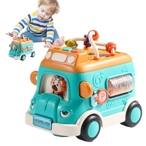 Fravsiu School Bus Toys, Toddler Car Toys, Electric School Bus, Interactive Car Toys, Interactive Car Bus Toy Electric School Bus Toy for Toddler and Kids 11.3x16x14cm/4.45x6.3x5.51 Fravsiu School Bus Toys, Toddler Car Toys, Electric School Bus, Interactive Car Toys, Interactive Car Bus Toy Electric School Bus Toy for Toddler and Kids 11.3x16x14cm/4.45x6.3x5.51 von Fravsiu