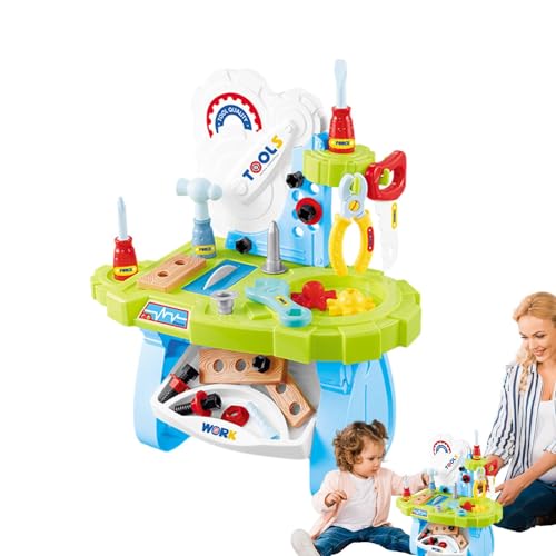Fravsiu Spielbank, Werkbank für | Werkzeugbank, Konstruktionsspielzeug, realistisches Spielset | Lernbank, Lernspielzeug, Werkzeuge und Zubehör für und Mädchen, Geburtstag Fravsiu Spielbank, Werkbank für | Werkzeugbank, Konstruktionsspielzeug, realistisches Spielset | Lernbank, Lernspielzeug, Werkzeuge und Zubehör für und Mädchen, Geburtstag von Fravsiu