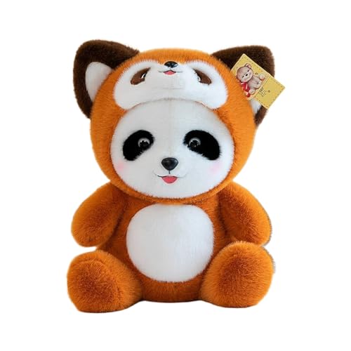 Fravsiu Stuffed Panda, Soft Raccoon Panda, 2 in 1 Plüschpuppe, süßes Panda-Plüschtier, gefülltes Tierspielzeug, niedliches Plüsch-Spielzeug, weiches Plüsch-Spielzeug für und Mädchen Fravsiu Stuffed Panda, Soft Raccoon Panda, 2 in 1 Plüschpuppe, süßes Panda-Plüschtier, gefülltes Tierspielzeug, niedliches Plüsch-Spielzeug, weiches Plüsch-Spielzeug für und Mädchen von Fravsiu