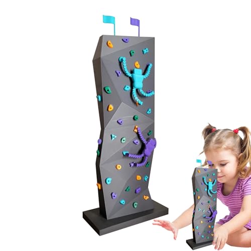 Fravsiu Tabletop Games, Family Board Game, Rock Climbing Toy, Fast-Paced Multiplayer, Compact Design, Portable Activity for Kids Adults Trip Beach Camping, 9.45x7.09x3.94 Inches von Fravsiu