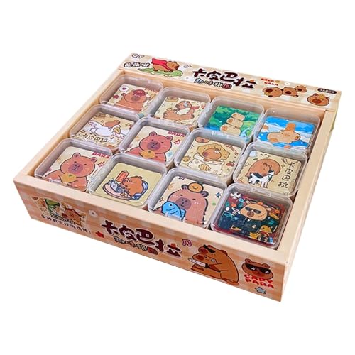 Fravsiu Tier-Puzzle, Tierpuzzle | 36 x Puzzle-Box für Lernspielzeuge – Tragbares niedliches Tierpuzzlespiel für , Mädchen und Kinder im gleichen Alter bzw Fravsiu Tier-Puzzle, Tierpuzzle | 36 x Puzzle-Box für Lernspielzeuge – Tragbares niedliches Tierpuzzlespiel für , Mädchen und Kinder im gleichen Alter bzw von Fravsiu
