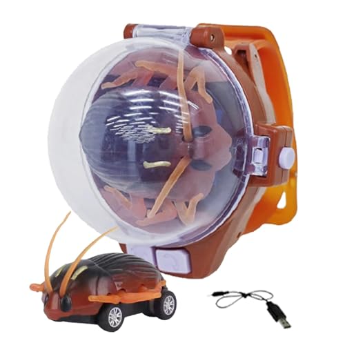 Fravsiu Watch Remote Control Car, Remote Control Racing Car Wrist Toy, Cockroach Shape Rc Watch Racing Car, Long Distance Remote Control Racing Car with Watch Design for Boys and Girls Fravsiu Watch Remote Control Car, Remote Control Racing Car Wrist Toy, Cockroach Shape Rc Watch Racing Car, Long Distance Remote Control Racing Car with Watch Design for Boys and Girls von Fravsiu