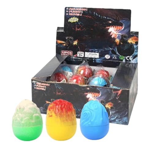 Fravsiu Water Dinosaur Eggs, Stufers Dinosaur Toys, Creative Hatching Toy, Dinosaur Egg Hatching Set Growing Interactive Kids Dinosaur Hatching Eggs Fun Dinosaur and Girls von Fravsiu