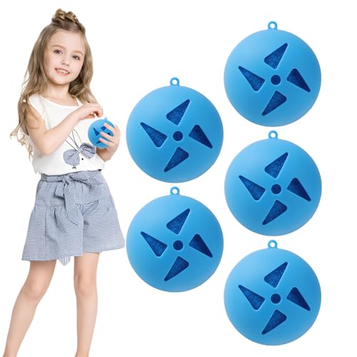 Fravsiu Wiederverwendbare Wasserbälle, Set mit 5 Splash Balls, lustiges Spiel, lustige Bälle für Garten und Außenbereich, ideal für Sommer und Outdoor-Aktivitäten von Fravsiu