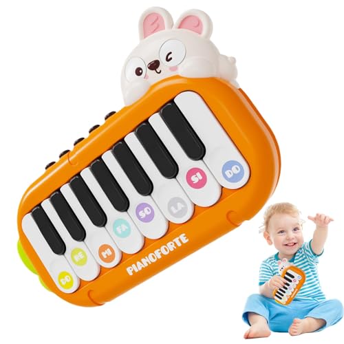 Klaviertastatur für frühes Lernen, elektronisches Musikspielzeug, lustig und lehrreich, fördert die Kreativität und die kognitiven Fähigkeiten der Jugendlichen, ideal für eine Verwendung Klaviertastatur für frühes Lernen, elektronisches Musikspielzeug, lustig und lehrreich, fördert die Kreativität und die kognitiven Fähigkeiten der Jugendlichen, ideal für eine Verwendung von Fravsiu