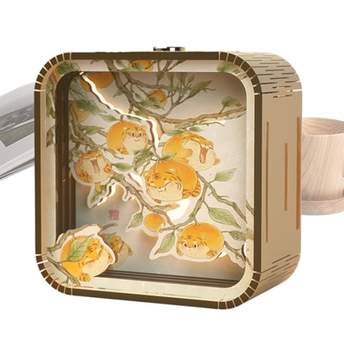 Kreatives Puzzle-Nachtlicht | Tisch-Herzstück aus Holz und Acryl | ansprechendes kreatives Bastelset | perfekt für die Dekoration von Wohnzimmer, Schlafzimmer und Küche | Kreatives Puzzle-Nachtlicht | Tisch-Herzstück aus Holz und Acryl | ansprechendes kreatives Bastelset | perfekt für die Dekoration von Wohnzimmer, Schlafzimmer und Küche | von Fravsiu
