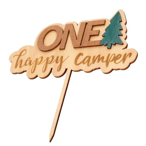Kuchen-Topper aus Holz – Camping, Holz-Kuchendekoration, perfekte Dekoration für Cupcake-Topper für Camp-Geburtstags-Partys und Outdoor-Themen unter den Stars Camping Themed Wooden Cake Topper Kuchen-Topper aus Holz – Camping, Holz-Kuchendekoration, perfekte Dekoration für Cupcake-Topper für Camp-Geburtstags-Partys und Outdoor-Themen unter den Stars Camping Themed Wooden Cake Topper von Fravsiu