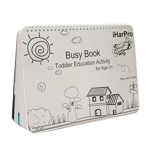 Lernbuch für Vorschule | 12-seitiges Lernbuch | spannendes Übungsheft für Kinder von 3 bis 5 Jahren | Perfekt für und Mädchen zum Entwickeln Lernbuch für Vorschule | 12-seitiges Lernbuch | spannendes Übungsheft für Kinder von 3 bis 5 Jahren | Perfekt für und Mädchen zum Entwickeln von Fravsiu