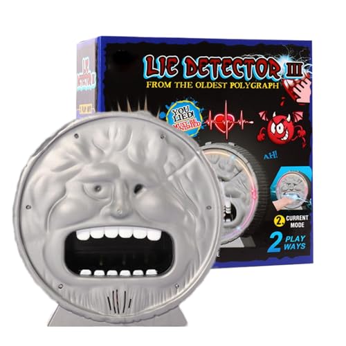 Lie Test Toy, Electric Shocking Liar Test, Lie Detector Gag Toy, Shocking Lie Detector Game, Liar Game with Sound Effects, Fun Lie Test Gadget, Gag Lie Detector Game for Friends Lie Test Toy, Electric Shocking Liar Test, Lie Detector Gag Toy, Shocking Lie Detector Game, Liar Game with Sound Effects, Fun Lie Test Gadget, Gag Lie Detector Game for Friends von Fravsiu