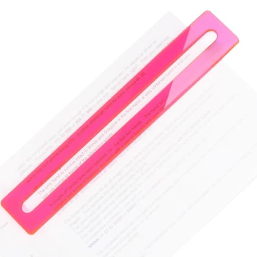 Mahjong Line Reader, Guided Reading Strips, Lightweight Mah Jongg Accessories, Easy Tile Reading Aid for Beginners, Women, Girls, Teens, Boys, Family, Friends, 6 x 1 x 0,13 Zoll Mahjong Line Reader, Guided Reading Strips, Lightweight Mah Jongg Accessories, Easy Tile Reading Aid for Beginners, Women, Girls, Teens, Boys, Family, Friends, 6 x 1 x 0,13 Zoll von Fravsiu