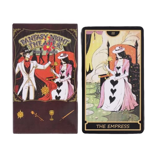 Oracle Deck, Tarot Cards, Unique 78‑Card Design Ignites Captivating Fantasy Visions, Innovative Artwork Fuels Divination Wisdom, Divination Tools for Intuitive Session Oracle Deck, Tarot Cards, Unique 78‑Card Design Ignites Captivating Fantasy Visions, Innovative Artwork Fuels Divination Wisdom, Divination Tools for Intuitive Session von Fravsiu
