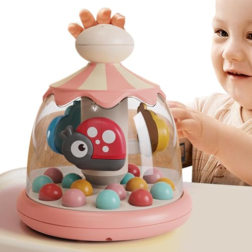 Push and Spin Kids Toy, Colorful Carousel Rotating Toy for Kids, Musical Toy to Improve Hand Strength and Interactive Learning Development, Engaging Sound Learning Toy Push and Spin Kids Toy, Colorful Carousel Rotating Toy for Kids, Musical Toy to Improve Hand Strength and Interactive Learning Development, Engaging Sound Learning Toy von Fravsiu