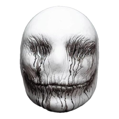 Scary Skeleton Skull, Halloween Totenkopf Realistic Skeleton Face, Breathable Fabric Halloween Face Covers Versatile Spooky Face Comfortable Parties Eye Catching for Halloween Kostüm Zubehör Scary Skeleton Skull, Halloween Totenkopf Realistic Skeleton Face, Breathable Fabric Halloween Face Covers Versatile Spooky Face Comfortable Parties Eye Catching for Halloween Kostüm Zubehör von Fravsiu