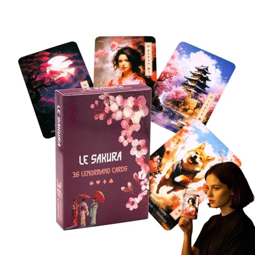 Tarot Cards, Anfänger-Friendly Portable Oracle Deck, Broad Wahrsagenheft, Englische Version, Reading Game, Ideal für Reisen, Meditation, tägliche Self-Reflection, Spirituelles Wachstumswerkzeug Tarot Cards, Anfänger-Friendly Portable Oracle Deck, Broad Wahrsagenheft, Englische Version, Reading Game, Ideal für Reisen, Meditation, tägliche Self-Reflection, Spirituelles Wachstumswerkzeug von Fravsiu