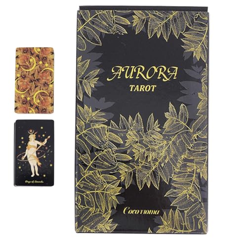 Tarot Cards, Oracle Deck, 78 Polar Lights Edition Showcases Innovative Artwork, Beginner Guide Offer Printed Meanings, Fortune Game for Engaging Family Readings Tarot Cards, Oracle Deck, 78 Polar Lights Edition Showcases Innovative Artwork, Beginner Guide Offer Printed Meanings, Fortune Game for Engaging Family Readings von Fravsiu