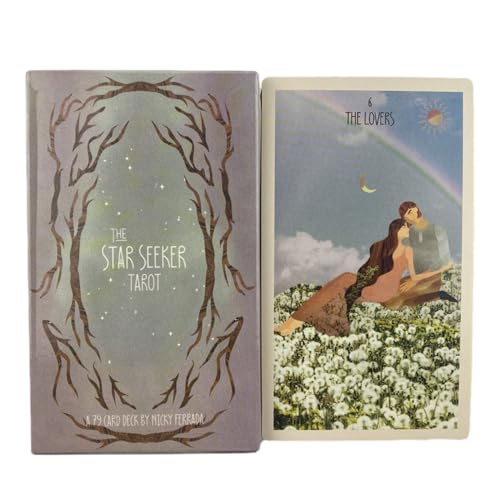 Tarot Cards, Wahrsagendeck, Oracle Set, Mystical Illustrationen, Intuitive Readings, Spiritual Guidance, Ideal Present Tarot Lovers, Perfect for Family Nights and Gatherings von Fravsiu
